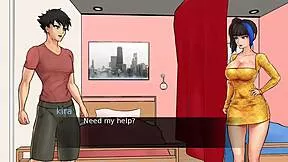 confined with sexy friend and cheating milf goddess big cock fuck