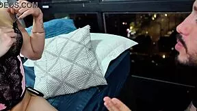 he barebacks lactating pawg until she sprays milk from big natural tits into his mouth