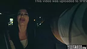 i'm like so sorry but this redhead milf gets pounded hard in ghostly foursome