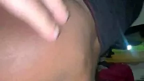 petite black cock slut rides monster dick reverse cowgirl with ass shaking moans