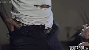 i'm like so sorry but this redhead milf gets pounded hard in ghostly foursome