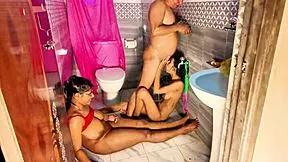 i luv uttaran20 threesome facial mess