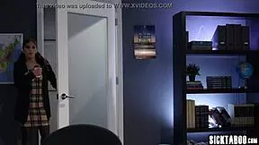 Lesbian Teens Maya Kendrick And Eliza Ibarra Dive Into Licking Horny Teacher Liv Revamped's Pussy!