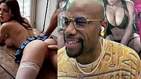 TEEN 18+ JIGGLY ASS POUNDED TIGHT! PETITE TAN BALD PUSSY TEASES HUGE COCK BOUNCING SLUT!