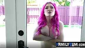 Stepdaughter begs daddy to fuck her petite shaved pussy like a dirty whore!