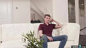 skinny blonde transsexual teen brittney kade bares it all for taboo anal with big cock