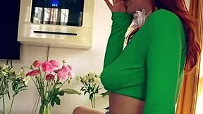 Redhead Stepsis Sucks Stepbro During Nap! Tattooed Slut Deepthroats in Secret POV