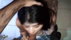 punishin' my cheatin' slut wife with deepthroat and rough cock domination in bedroom