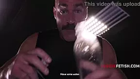 the mma fighter granted the old man mandatory access to her tight pussy in a fetish-filled parody encounter