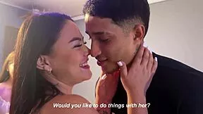 our couples therapy turns into a hot threesome fuck