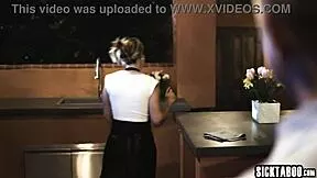 i crave rough double penetration from friends pounding my teen waitress ass hard