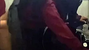 ESTUDIANTE LATINA PETITE BENT OVER DOGGYSTYLE IN PUBLIC SCHOOL BATHROOM CREAMPIE TIGHT PUSSY