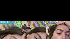 Girlfriend experience: aubry babcock's sloppy sofa blowjob vol 50