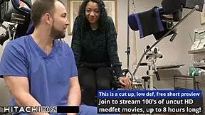 Yasmine Woods Mandatory Hitachi Orgasm From Tampa Doctor