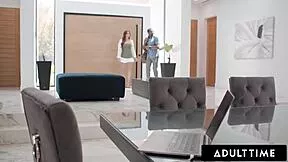 hey nerd i caught you jerking to my pussy under the desk!