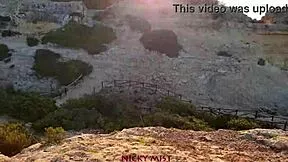waking up to morning wood with my stepsis sucking it dry outdoors what a view 😏🌅🍆💦