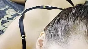 Wet Euro Babe Gags on Cock with Messy Deepthroat Rimming and Spitting