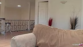 skinny blonde milf wife how's my fat friend's cock feel tricked cheating missionary?!