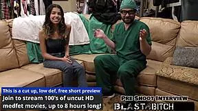 aria nicole shakes and moans hard in latex gloves during her backstage close-up session