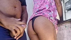 damn enteada, backyard anal with padrasto's monster cock stretching my tits bouncing wild!