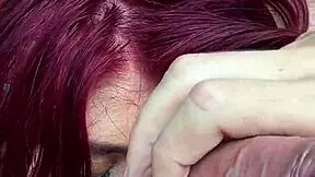 petite british redhead slut rides big cock rough then takes facial cumshot orgasm