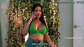 i cant believe my gamer stepmom's so thirsty she licks my pussy while i game free use style