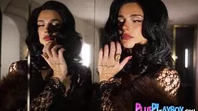 this big tits teen strips her curvy body naked after chess loving every reveal