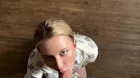 Stepfather and young stepdaughter undergo family therapy ending with cum in mouths.