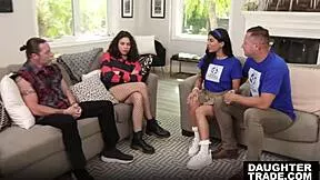 stepdads jack vegas danny mountain swap satine summers jasmine sherni for huge cock rides?