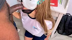 Shock hits hard as students caught fucking in class get expelled and video leaks online.