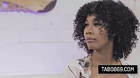 Why does hot black stepmom misty stone threesome with stepdaughter daya knight and stepson?