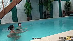 Hunt4k Babe Fingers Pussy Then Blows Stranger for Cash Behind Boyfriend's Back.