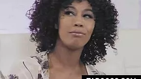 Why does hot black stepmom misty stone threesome with stepdaughter daya knight and stepson?