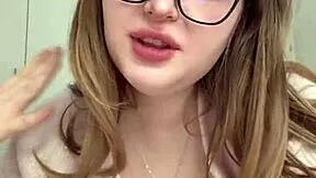 young busty french teacher calls secretly on facetime urging cum while teasing solo
