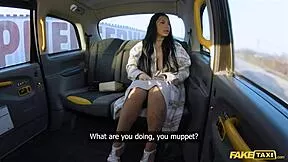 goth nala big tits sloppy blowjob rough taxi fuck