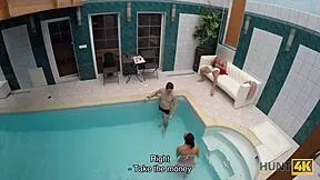 Hunt4k Babe Fingers Pussy Then Blows Stranger for Cash Behind Boyfriend's Back.