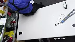 What if lipstick stayed hidden deep in her tight pussy?