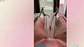 hot wax burns off nurse's legs and pussy hair completely