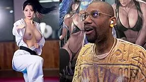 Japanese Babes Strip Down Revealing Fat Milky Sweaty Big Tits During Intense Training Sessions