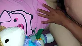 latina babysitter hairy pussy orgasms on old man's huge cock creampie first time