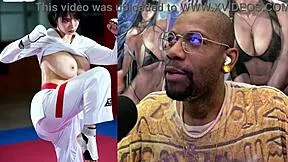 Japanese Babes Strip Down Revealing Fat Milky Sweaty Big Tits During Intense Training Sessions