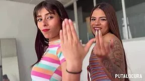 wanna join trío with colombianas mells blanco and michy perez?