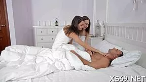 hey this chic teen sucks cock rough in her tight nude pussy hardcore 😏🍆