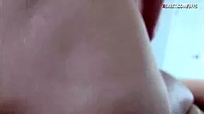 Amateur teen besties share one huge cock during sleepover fun