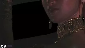 princess zelda bound as slave in bdsm chastity belt spanking trailer