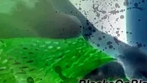 Soft white teen seduced by massive black cock worship in tight embrace