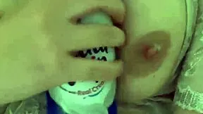 Oh God, Whipping Cream On My Huge Boobs Makes Nipples So Hard I Squirt!