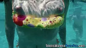 i can't stop watching these teen amateurs suck and jerk that long dong till they swap cum at the party.