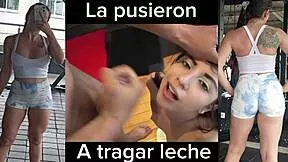 NICOLLE MEDALLO BENT OVER DOGGY RIDES COWGIRL UNTIL FACIAL CUMSHOT FROM COLOMBIAN PROSTITUTE CLIENT!
