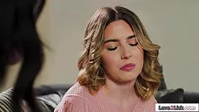 bnb owner dives into petite guest's hairy pussy secrets